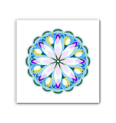 Mandala Enchantment Glass Print - Beyond T-shirts